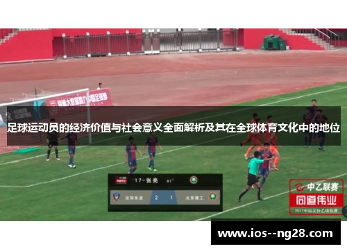足球运动员的经济价值与社会意义全面解析及其在全球体育文化中的地位